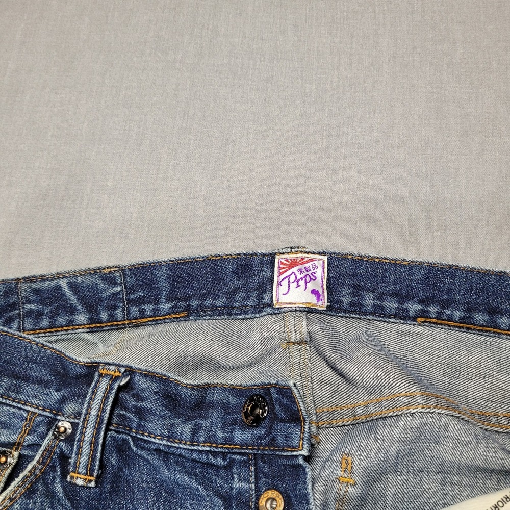 RaRe PRPS Distressed Denim Limited Edition Selvedge JEANS 36×30 210 Of 250 - Picture 2 of 16